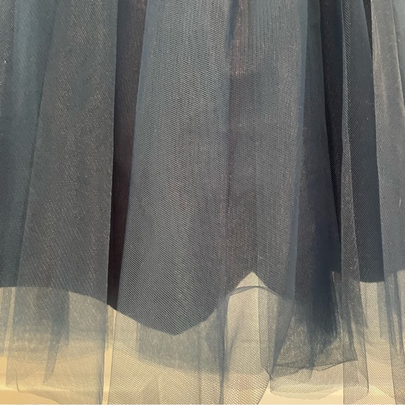 NWOT Navy Formal Flower Girl Dress by Princessly Size 3 - Picture 3 of 6